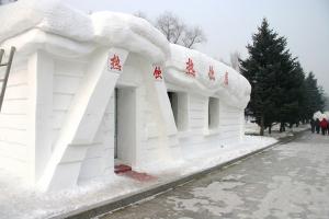 Ice Sculpture Baverage House